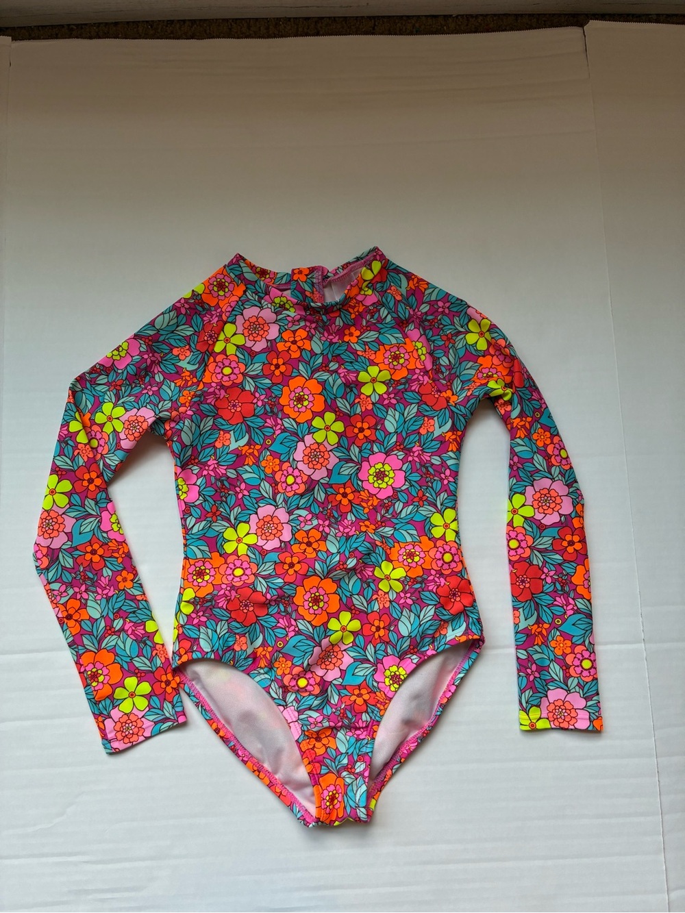 Girls CAT & JACK One Piece Bathing Suit 6/7